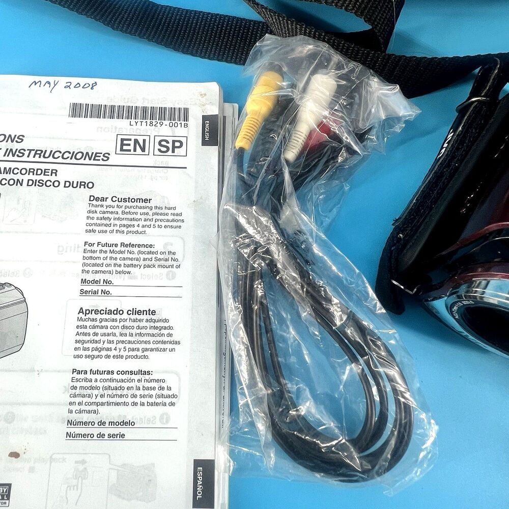 JVC Everio GZ-MG330 HD Handheld 30GB HDD Camcorder. Complete - Picture 4 of 11